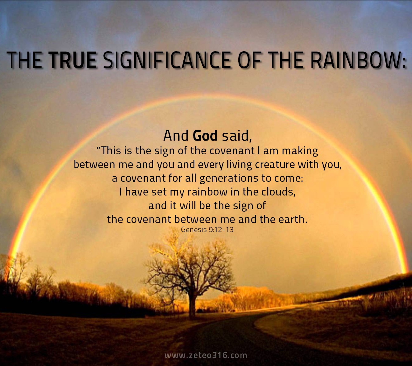 Does The Rainbow Stand For God S Promise